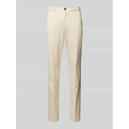 Zdjęcie Chinosy o kroju slim fit z lamowanymi kieszeniami model 'CHELSEA'