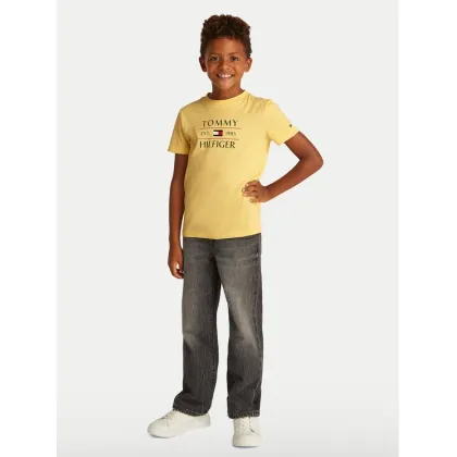 Zdjęcie Tommy Hilfiger T-Shirt KB0KB09538 D Żółty Regular Fit