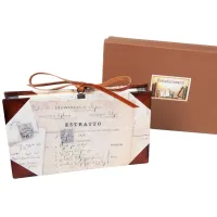 Zdjęcie Teczka/aktówka na dokumenty Portadocumenti piccolo pelle e carta