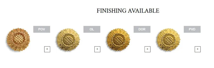 obrazek 3 Złoty uchwyt drzwiowy Queen