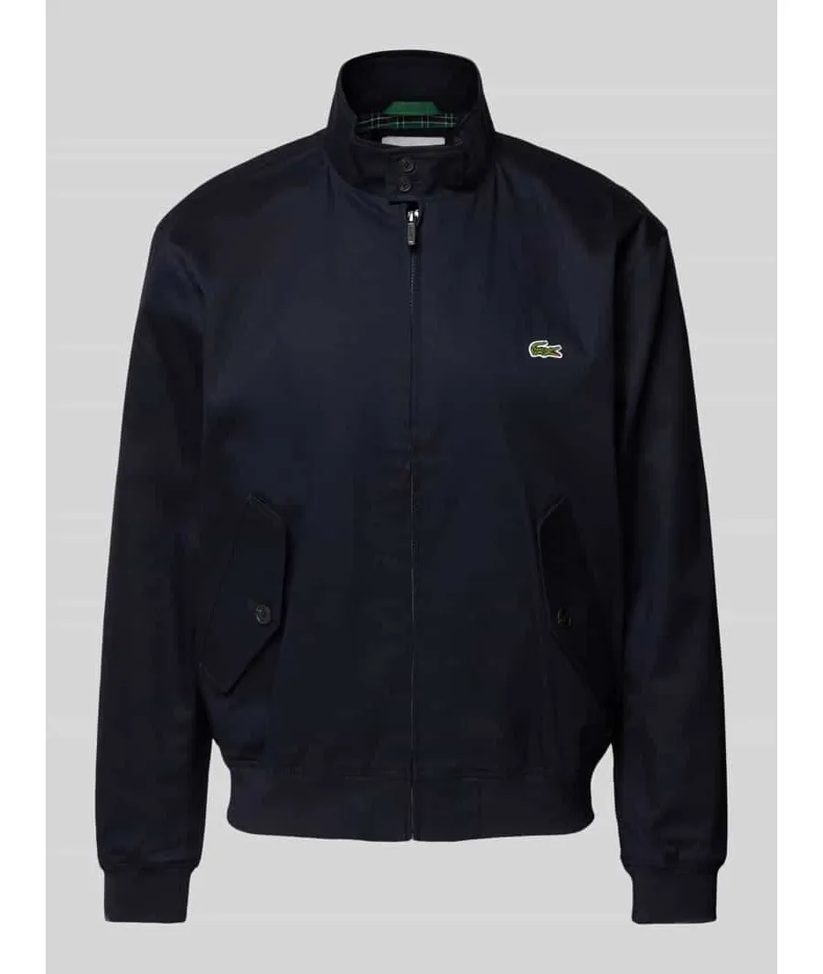 obrazek 1 Lacoste Kurtka bomber BH7186 Granatowy Regular Fit