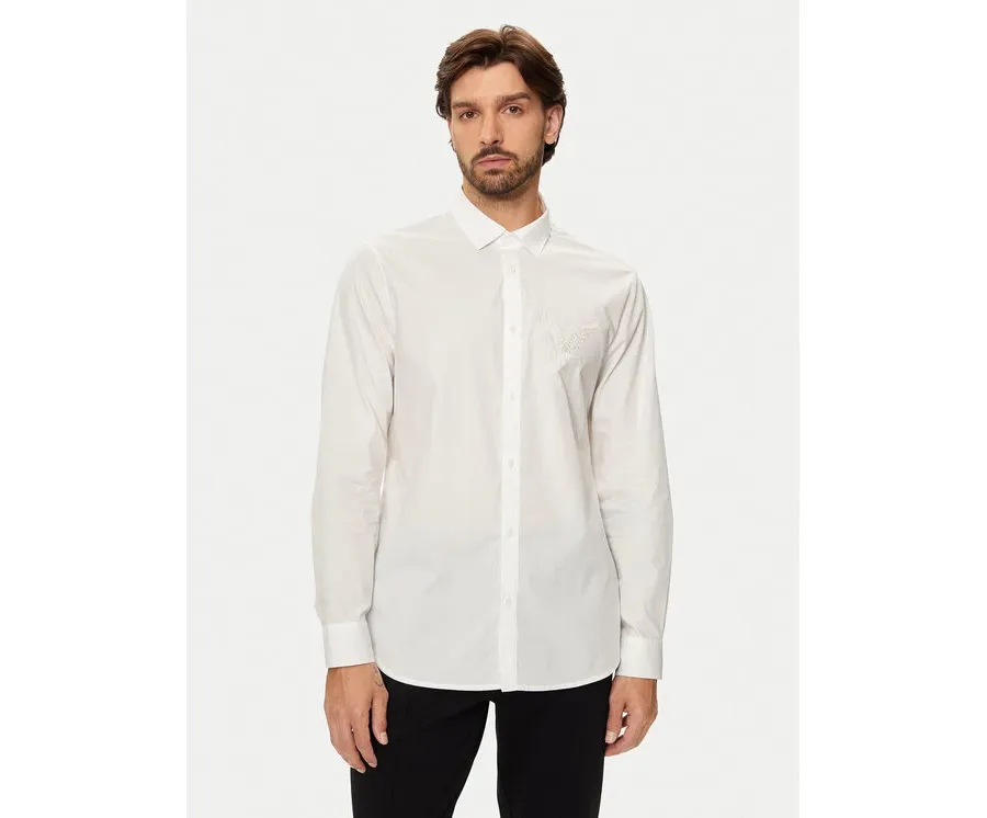 obrazek 1 Armani Exchange Koszula 6DZC10 ZNXLZ 1116 Biały Slim Fit