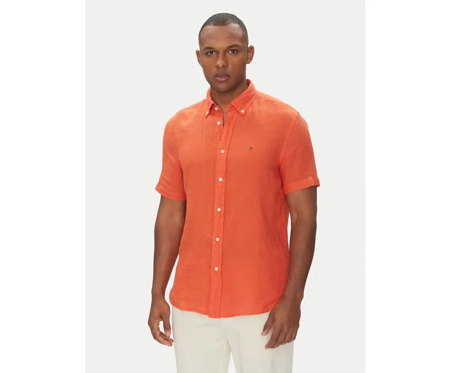 obrazek 1 Tommy Hilfiger Koszula MW0MW35207 Pomarańczowy Regular Fit