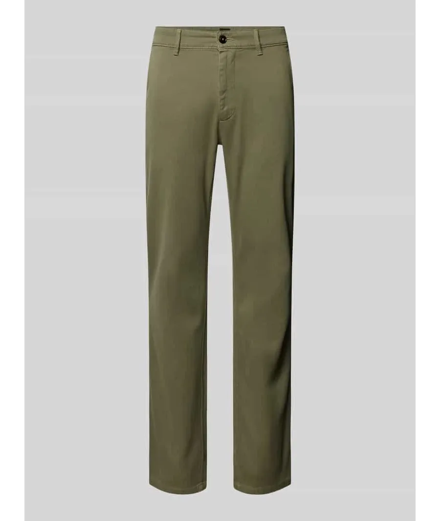 obrazek 1 Chinosy o kroju slim fit z bocznymi, wpuszczanymi kieszeniami
