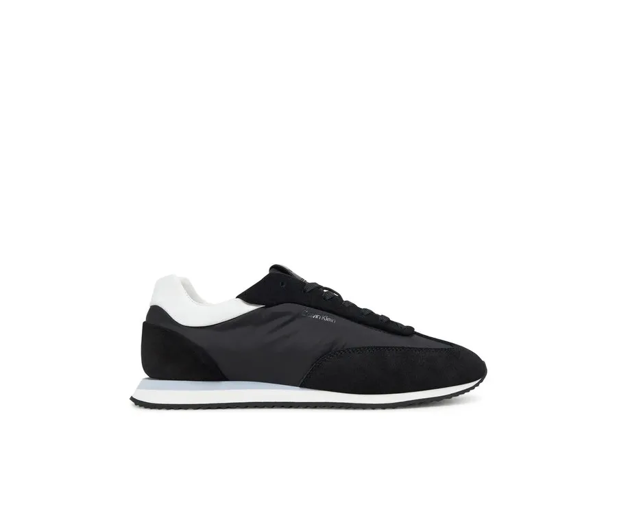obrazek 1 Calvin Klein Sneakersy Runner Lace Up - Nylon Mix HW0HW02395 Czarny