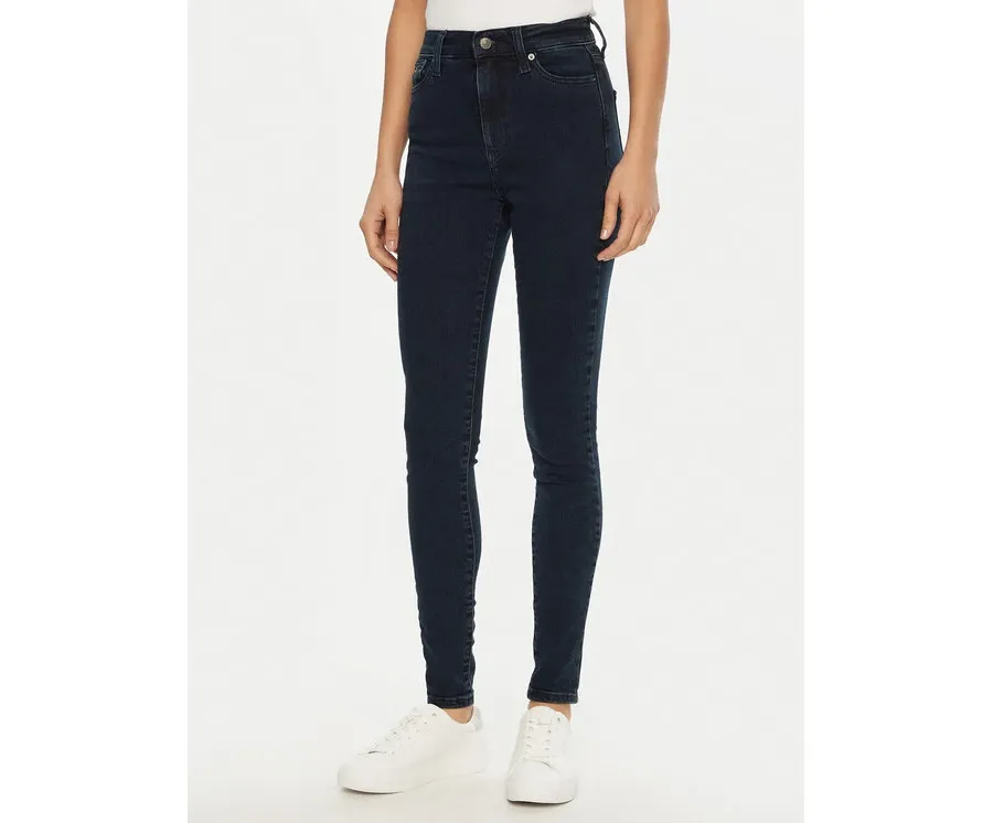 obrazek 1 Tommy Jeans Jeansy Sylvia DW0DW20217 Granatowy Skinny Fit