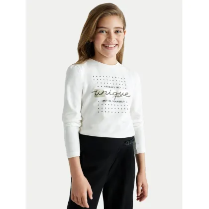 Zdjęcie Mayoral Bluzka 830 Écru Regular Fit