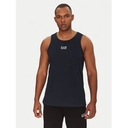Zdjęcie EA7 Emporio Armani Tank top 7M000295 AF10375 UB102 Granatowy Regular Fit