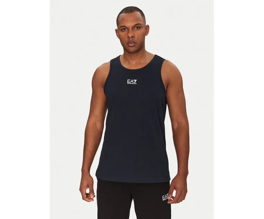 obrazek 1 EA7 Emporio Armani Tank top 7M000295 AF10375 UB102 Granatowy Regular Fit