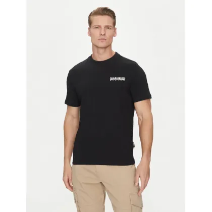 Zdjęcie Napapijri T-Shirt S-Sovana NP0A4IE4 Czarny Regular Fit