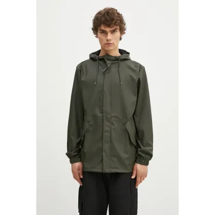Zdjęcie Rains kurtka 18010 Jackets kolor zielony przejściowa
