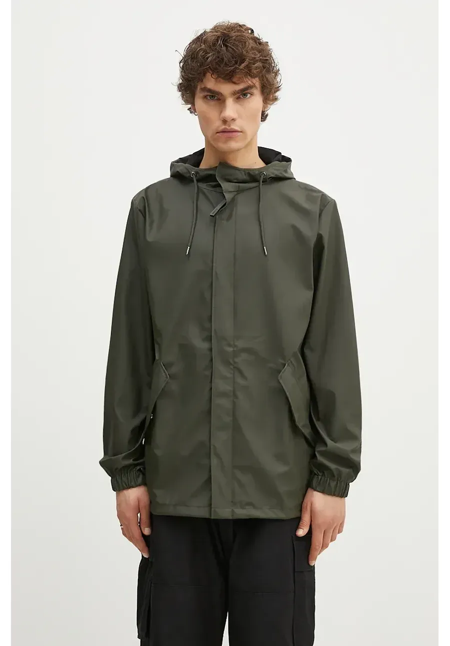 obrazek 1 Rains kurtka 18010 Jackets kolor zielony przejściowa