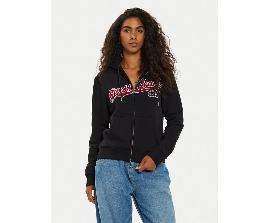 obrazek 1 Guess Jeans Bluza W4BQ03 KC811 Czarny Regular Fit
