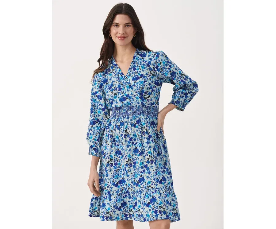 obrazek 1 Part Two Sukienka codzienna Sabrinna 30307568 Niebieski Regular Fit