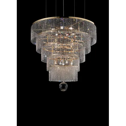 Zdjęcie Ekskluzywny włoski żyrandol - włoskie oświetlenie