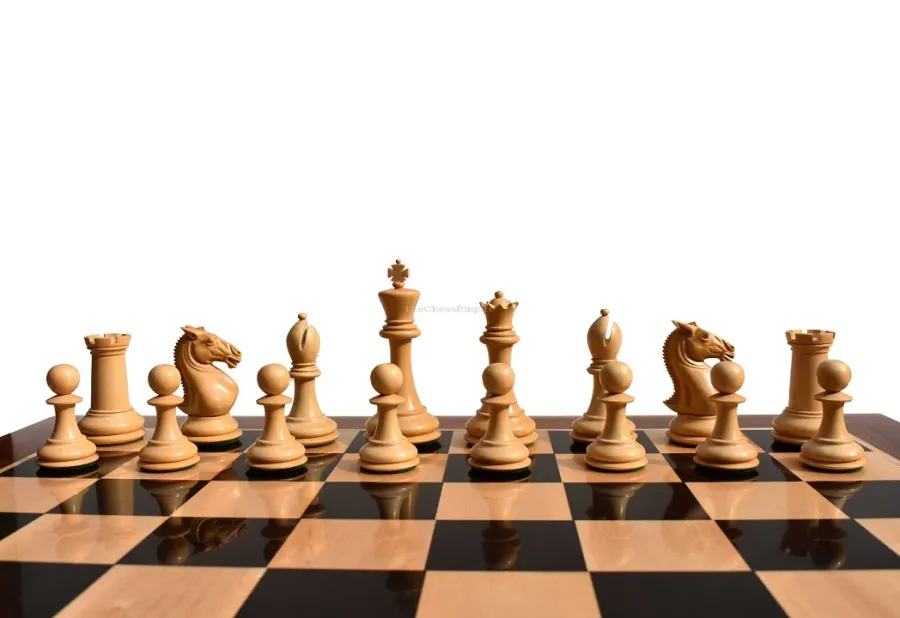 obrazek 8 Piękna drewniana kolekcja szachowa idealna na upominek - The Chess Empire