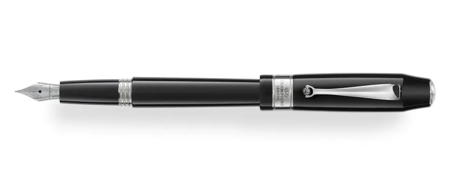 picture 1 Black Uefa Champions League Trophy fountain pen - Montegrappa