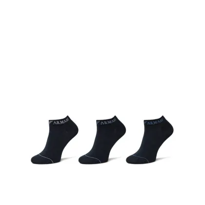 Zdjęcie Emporio Armani Zestaw 3 par niskich skarpet męskich EM000550 AF12276 MB154 Granatowy
