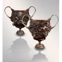 Picture Bronze sculptures - pair of Centaur Cups, 2 pieces - Fonderia Artistica Ruocco