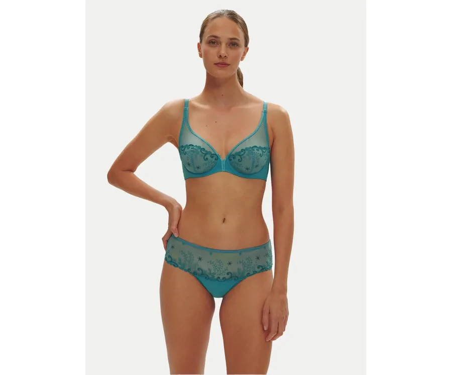 obrazek 1 Simone Pérèle Biustonosz z fiszbiną Delice 12X319 Niebieski