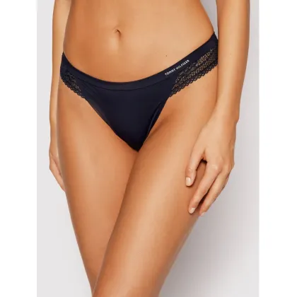 Zdjęcie Tommy Hilfiger Stringi UW0UW02473 Granatowy