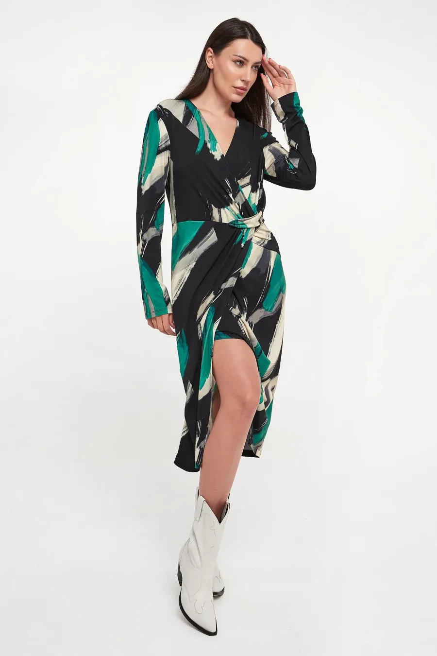 obrazek 1 Sukienka midi JOSEPH RIBKOFF Joseph Ribkoff