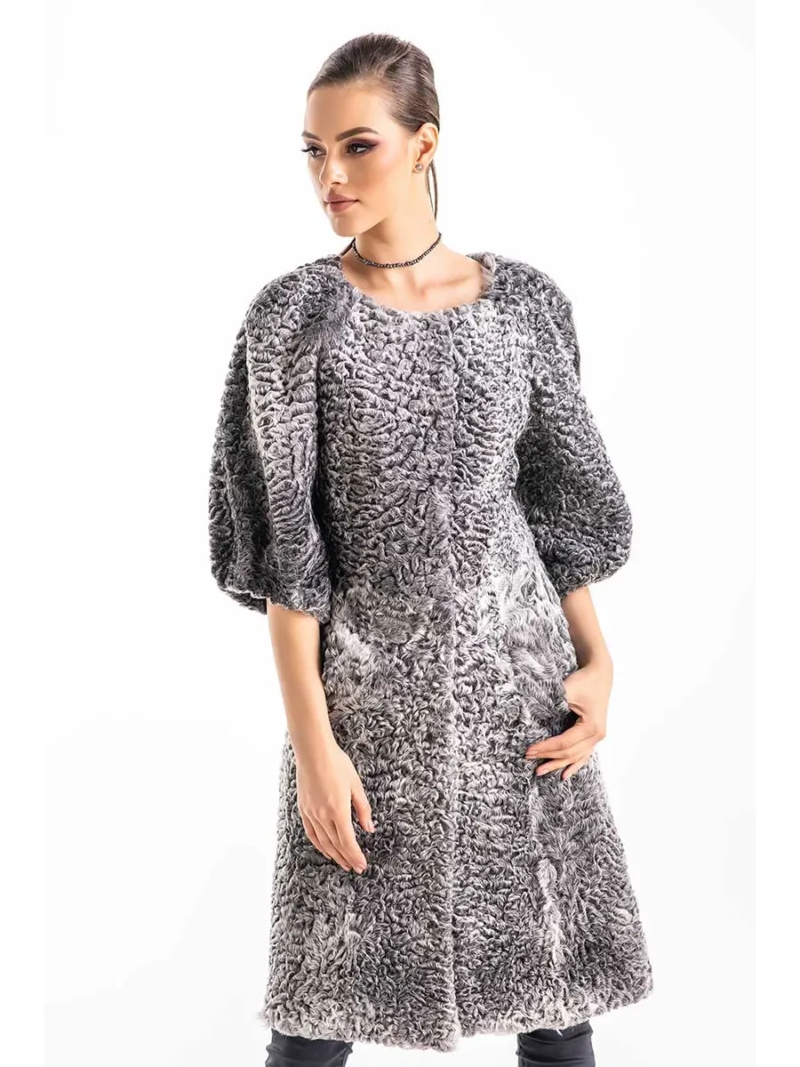 picture 6 Modern and stylish astrakhan coat - A&A Vesa