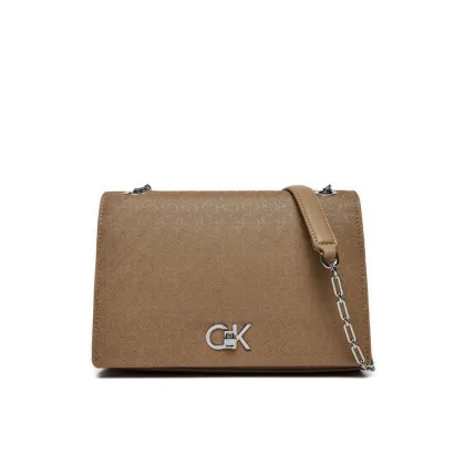Zdjęcie Calvin Klein Torebka Ck Medium Conv Shoulder Bag_Mono K60K613138 Brązowy