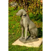 Zdjęcie Wysokiej jakości rzeźba psa do ogrodu