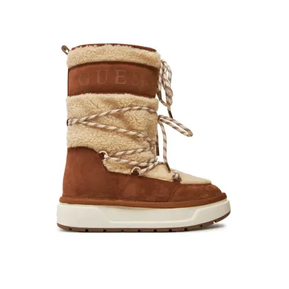 Zdjęcie Guess Śniegowce Undela2 FLFUN2 FUR11 Beżowy