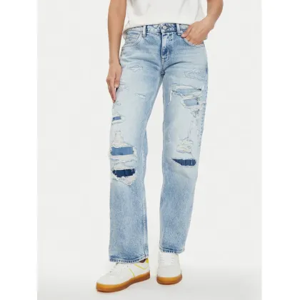 Zdjęcie Tommy Jeans Jeansy Sophie DW0DW18248 Niebieski Straight Fit