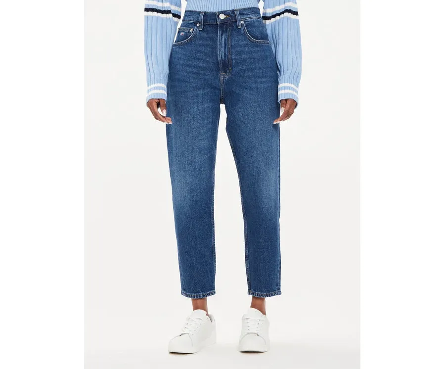 obrazek 1 Tommy Jeans Jeansy DW0DW19244 Niebieski Mom Fit