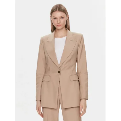 Zdjęcie IVY OAK Marynarka IO119086 Beżowy Regular Fit
