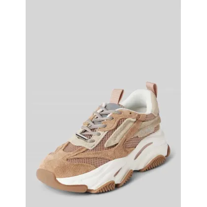 Zdjęcie Sneakersy sznurowane z detalem z logo model ‘POSSESSION’