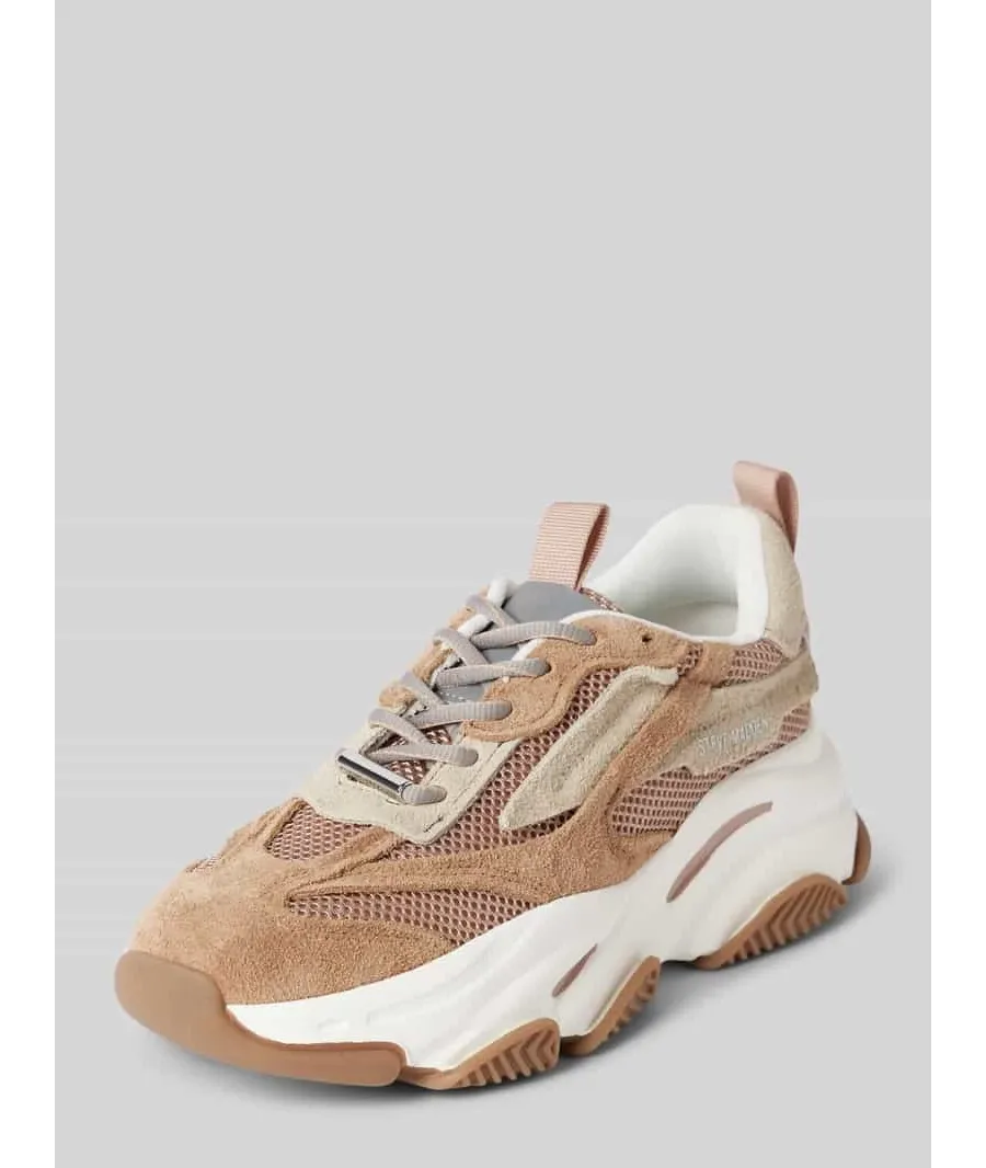 obrazek 1 Sneakersy sznurowane z detalem z logo model ‘POSSESSION’