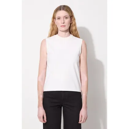 Zdjęcie JW Anderson top Anchor Embroidery Tank Top damski kolor biały JO0216.PG0999.001
