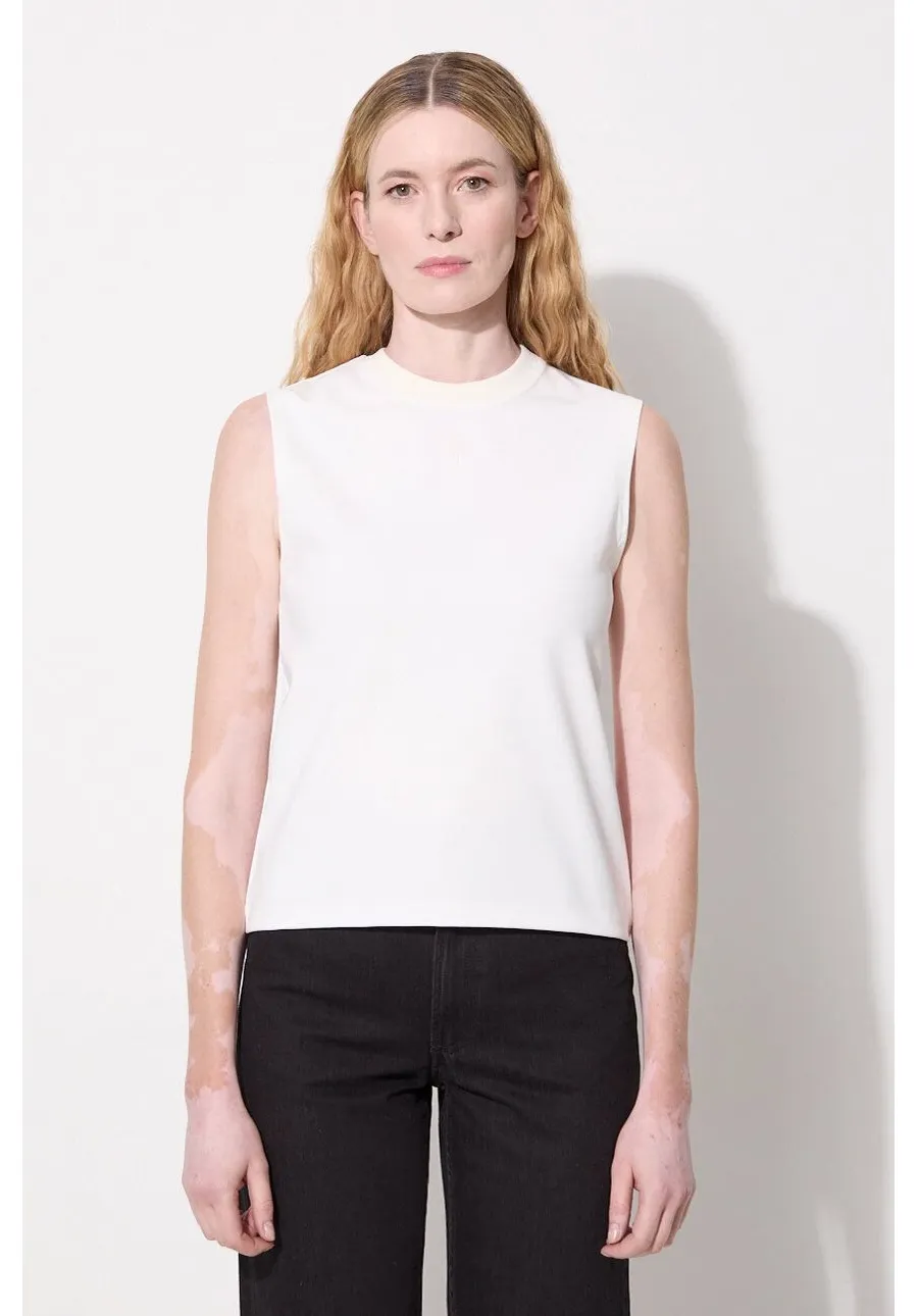 obrazek 1 JW Anderson top Anchor Embroidery Tank Top damski kolor biały JO0216.PG0999.001