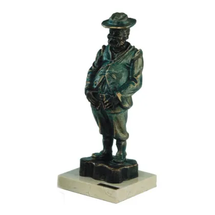 Zdjęcie Stylowa rzeźba komicznego giermka Sancho Pansa