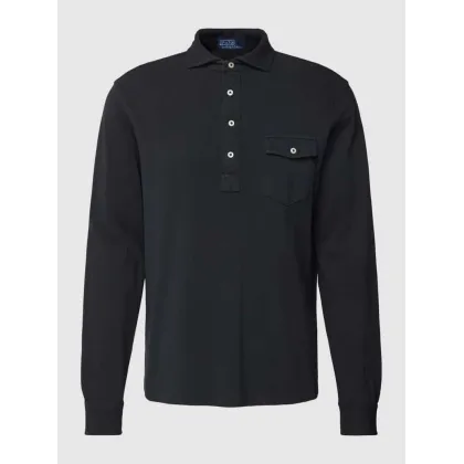 Zdjęcie Koszulka polo o kroju classic fit z listwą guzikową