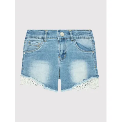 Zdjęcie NAME IT Szorty jeansowe 13197440 Niebieski Slim Fit