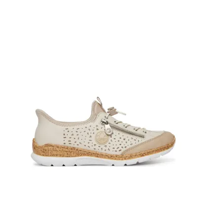 Zdjęcie Rieker Półbuty N42V3-60 Beżowy