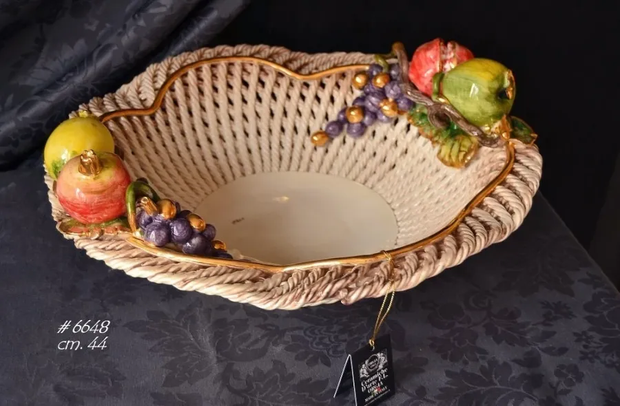 obrazek 1 Cudowna patera ceramiczna na owoce