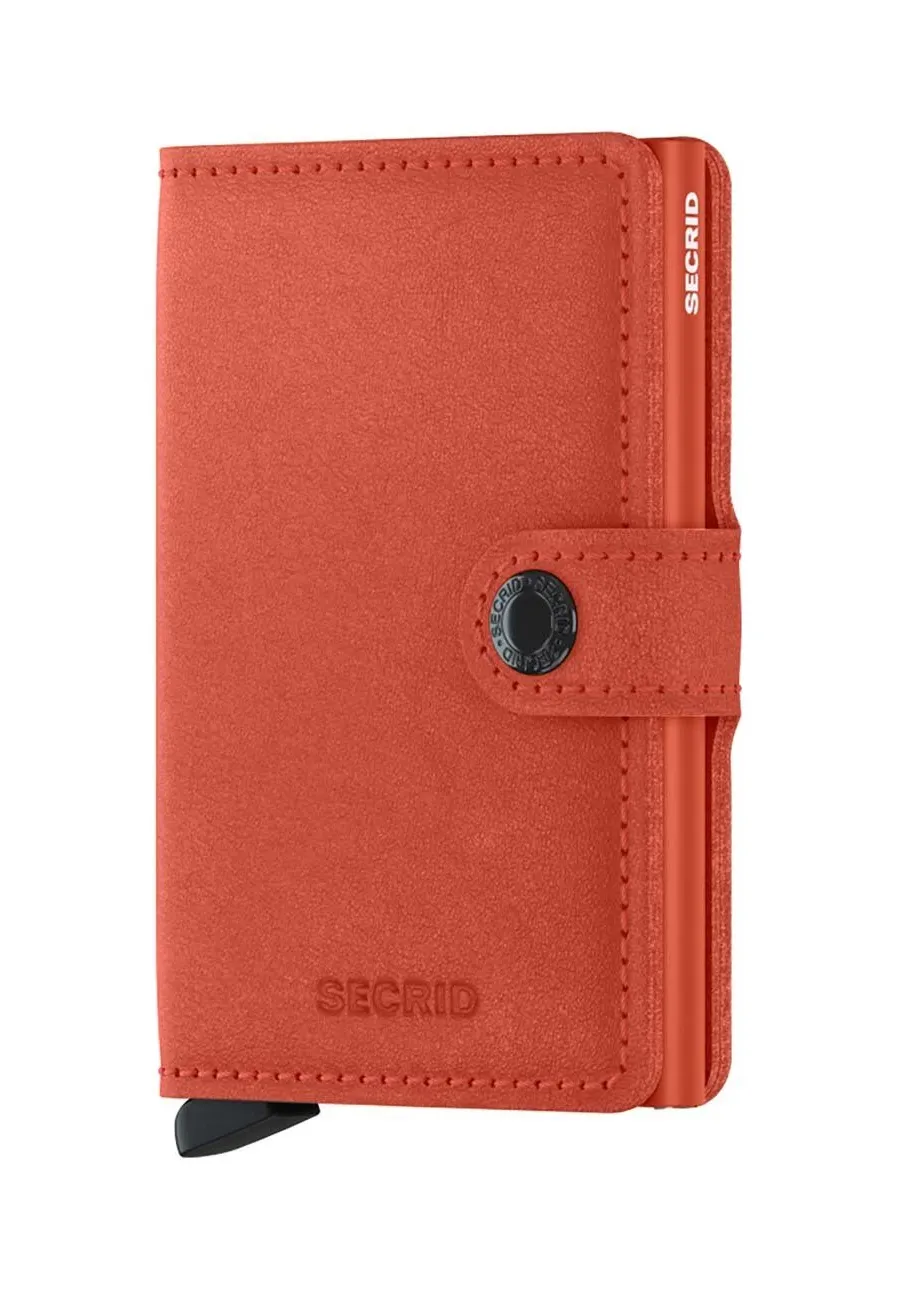 obrazek 1 Secrid portfel skórzany Miniwallet Original Orange kolor pomarańczowy