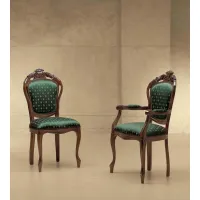 Picture A unique baroque-style chair and armchair for the living room – Morello Gianpaolo
