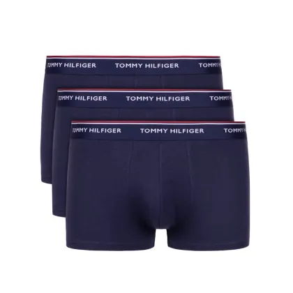 Zdjęcie Tommy Hilfiger Komplet 3 par bokserek 3P Lr Trunk 1U87903841 Granatowy