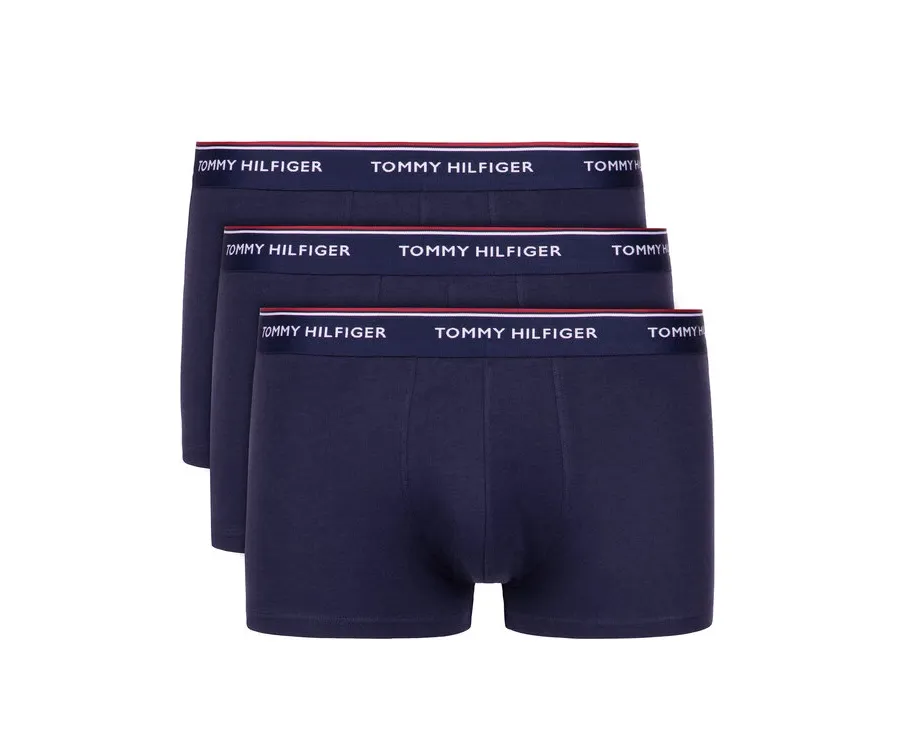 obrazek 1 Tommy Hilfiger Komplet 3 par bokserek 3P Lr Trunk 1U87903841 Granatowy