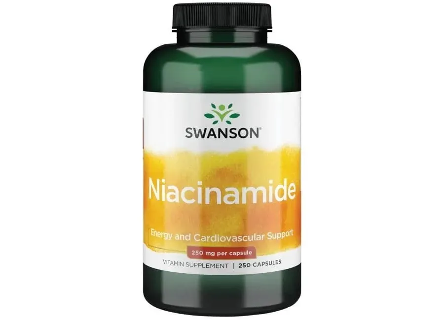 obrazek 1 Swanson Niacyna 250 mg Kapsułki