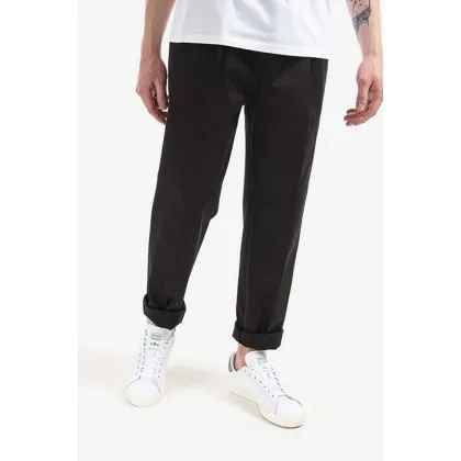 Zdjęcie Neil Barett spodnie Pleat Loose Extra Low męskie kolor czarny proste BPA817.S010.01-CZARNY