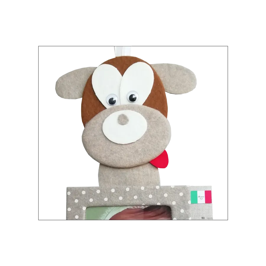 obrazek 2 Wyjątkowa miarka do mierzenia wzrostu dzieci zdobiona psami