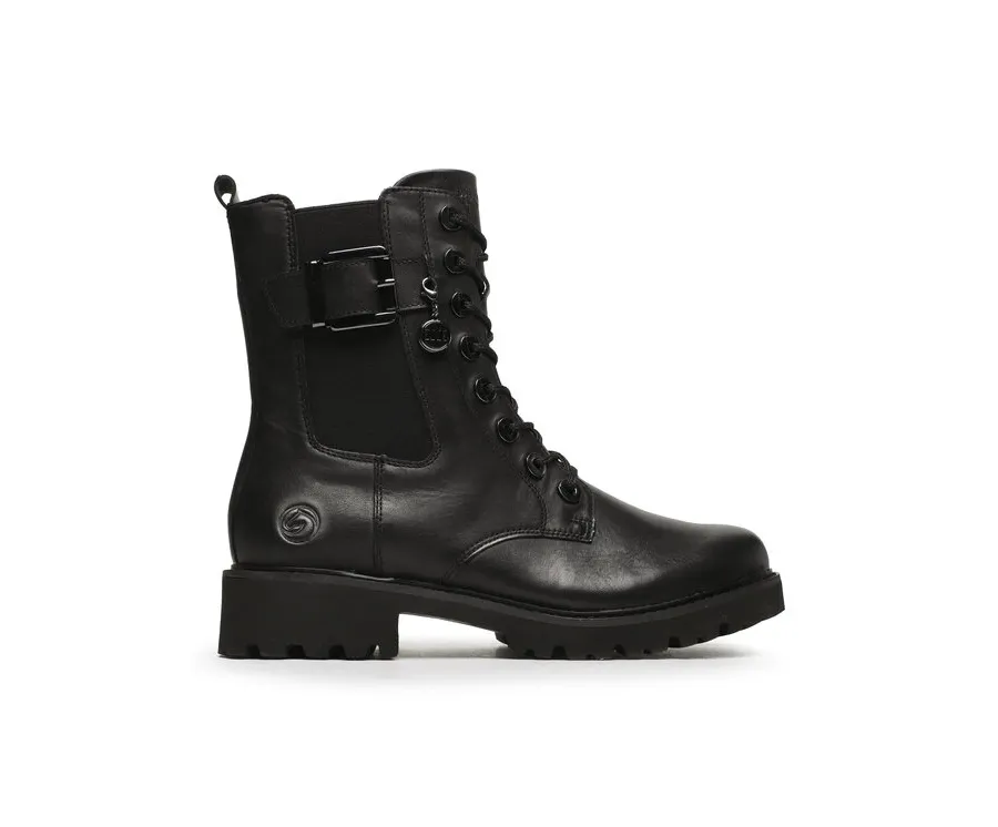 obrazek 1 Remonte Botki D8668-00 Czarny
